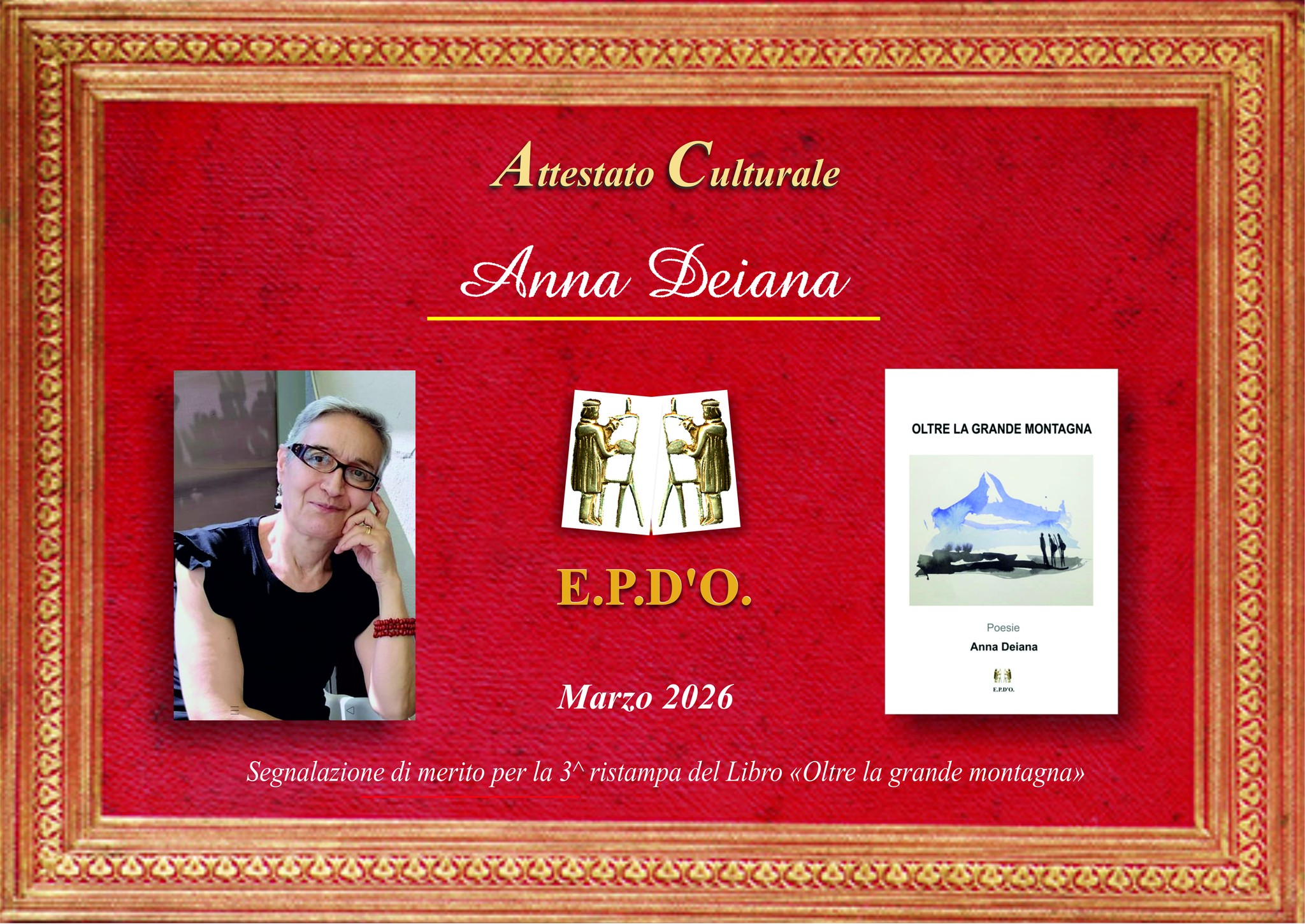 EPDO - Attestato Speciale Armanda Mannai